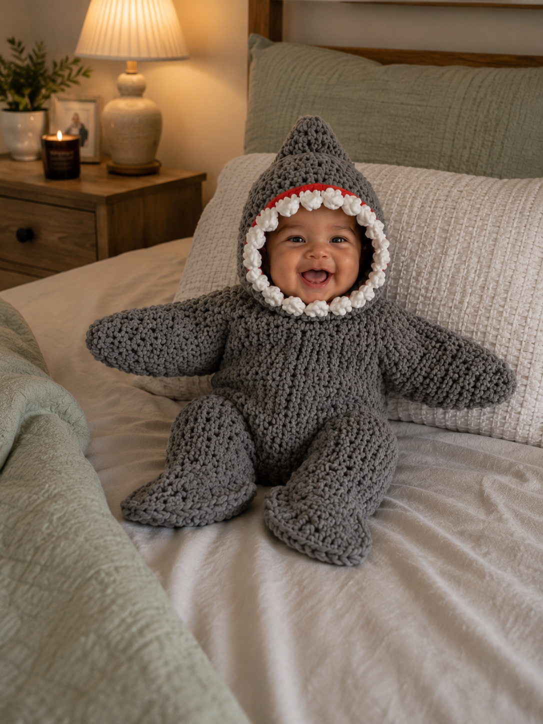 Baby Shark onesie customer photo